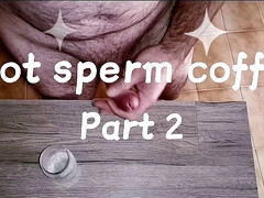 Preparation of hot sperm coffee - Part 2 - Sperm collection