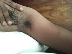 Black boy's hairy armpits