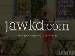 Buffed guys Malik Tobias and Marco Napoli indulge in raw fucking