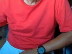 Father Otter Milks Off on Cam