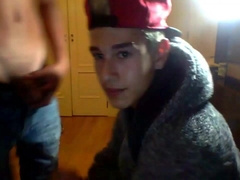 First Time Dick Sucking Experiment for Two 19yo Twinks