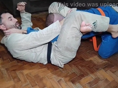 step-father instructs his sonnie to struggle, and gets insane