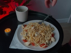 This pasta sauce tastes accustomed :)