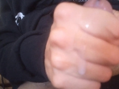 legitimate yo Thick Pecker milking off and spunking