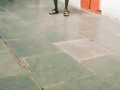 Uber-Sexy booty in public railway station spunking