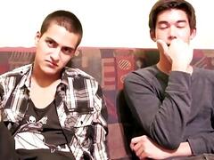 Hot Sperm Eating Boys with big fountain