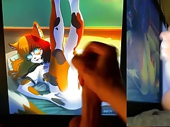 Fap and Cum Tribute to Melody 3 (Furry)