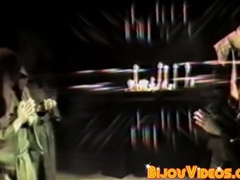 Vintage gay ritual grooming of a young man with blowjobs