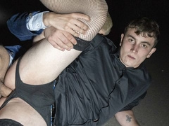 Savage fucker Bo Sinn banging Benjamin Blue