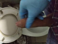 Shaft in Forearm, in Spandex Mitten - Part 1.