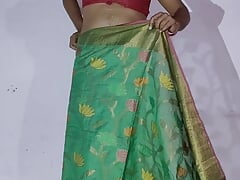 Saree wearing