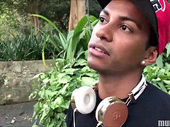 two guys humping a latinotwink after ech other