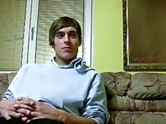 Super-fit twink begging for a facial in the end