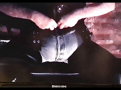 Leather fantasys at the cellar