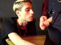 Manager, gay amateur, gay blowjob