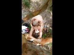 Wild gay anal in forest