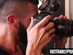 HotFamilyPorn.com - Seducing sizzling step uncle Marco Lorenzo for barebacking