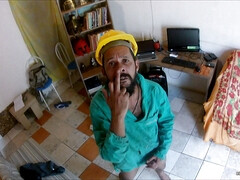 Horny with male smell