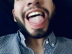 Mouth & Tongue Fetish (ASMR Mouth sounds and jerking off)