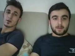 Str8 Turkish pals on webcam