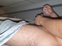 Playing with my new toy for self pleasure!