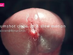 Cumshot close-up & slow motion