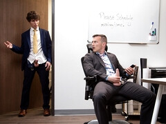 Office stroker gets to fuck another creeper