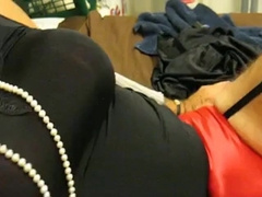 Crossdresser has a super orgasm! 2