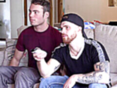 Gay ass, bear cum, cumming in ass