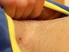 Twink dreams about handling his pleasure stick