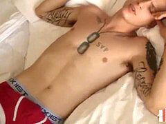 Dumb twink slut offers hole to please stepdad