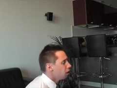 Business Man Face Fucking BJ - w/ Huge Facial