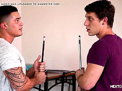 My stepbrother and I have bareback fun with the neighbor's son from school