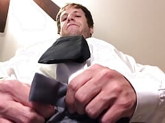 Alpha N Suit Makes Pansy Lick Balls POV PREVIEW