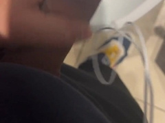 Joy at underground wc in London