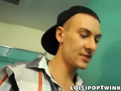 Ultra-Cute lad nailed gonzo after blow-job