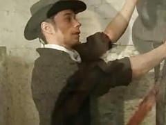 Gay Latino dude drives endless cock in his ass