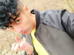 Huge cock, taste own cum, gay licking precum