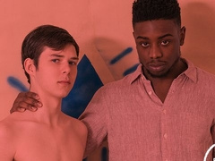 BBC dom Tyjon fucks white twink Dakota Lovell