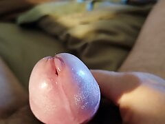 Hand job with cum