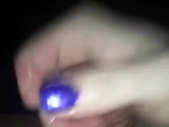 Crossdresser Enjoys To Stroke His Rod While Dressed In A Brief Jeans Micro-Skirt Part two