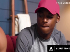 Dillon Diaz In Hunky Stepdad Dicks Down Jock Stepson After Losing Strip Bet!