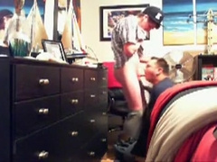 youthful str8 boy blown