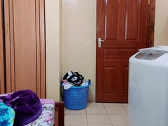 Indian Step-father Caught Covert Camera After Douche Getting Kinky