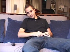 Straight Boy Vincenzo Jerking Off