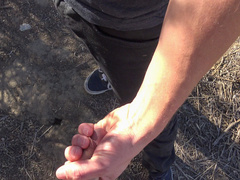 Thirsty boyfriend ends gorgeous POV blowjob treat with full facial