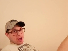 My fake penis comes in my handsome backside