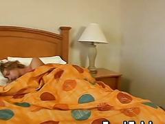 Napping boyfriend wakes up for some nookie