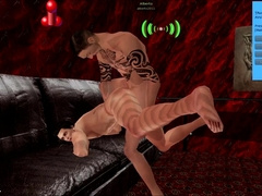 Providing rock-hard in the rump speaking in Spanish