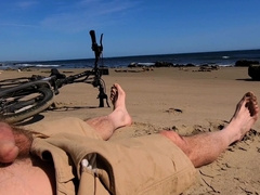 Went for a Bike Rail on the Beach and Blown a Ginormous one